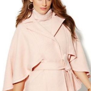 New York & Co textured capelet size medium.
